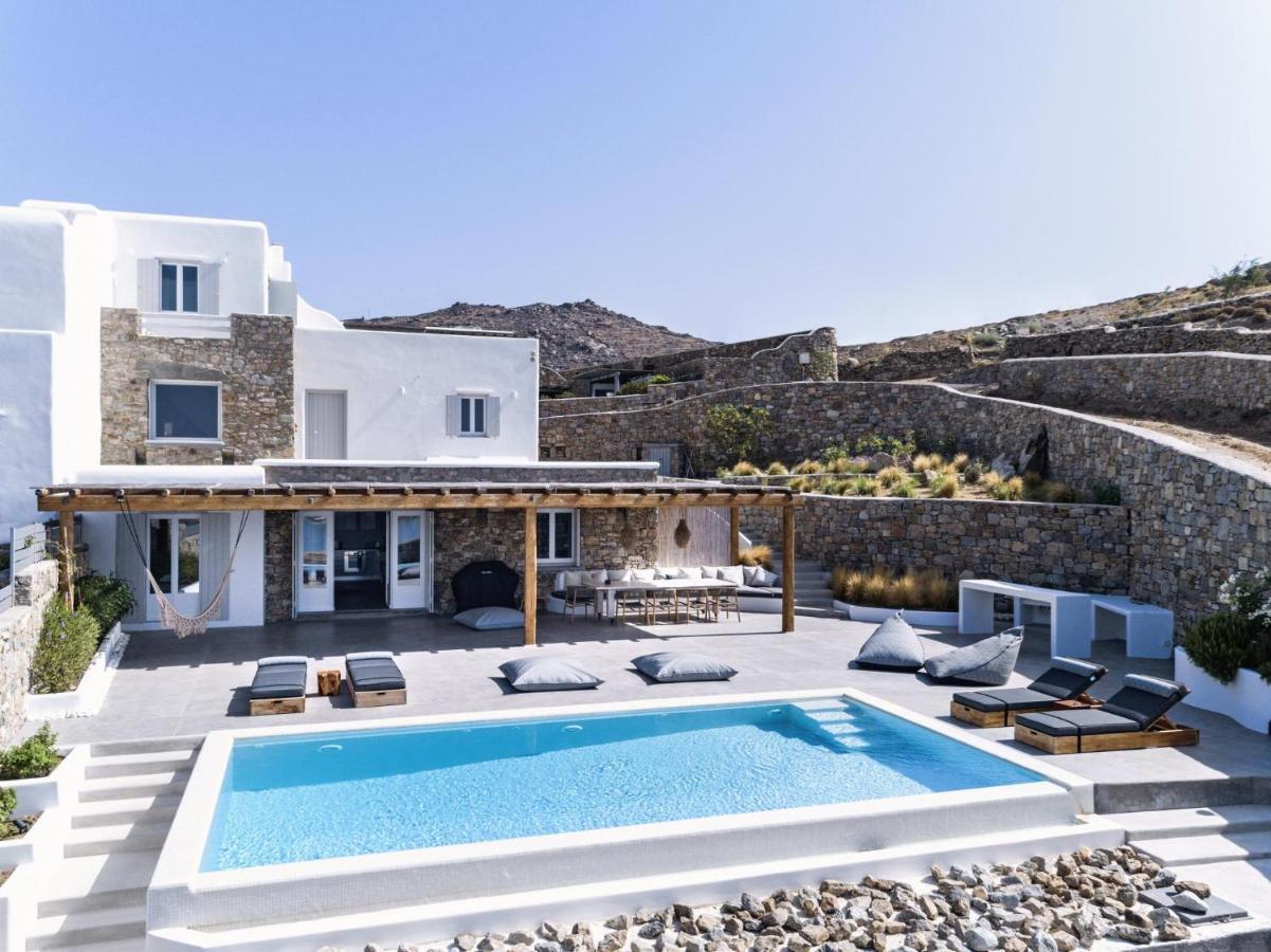 Villa Lydia With Stunning View, By Red Windmill Villas Καλαφάτη Εξωτερικό φωτογραφία